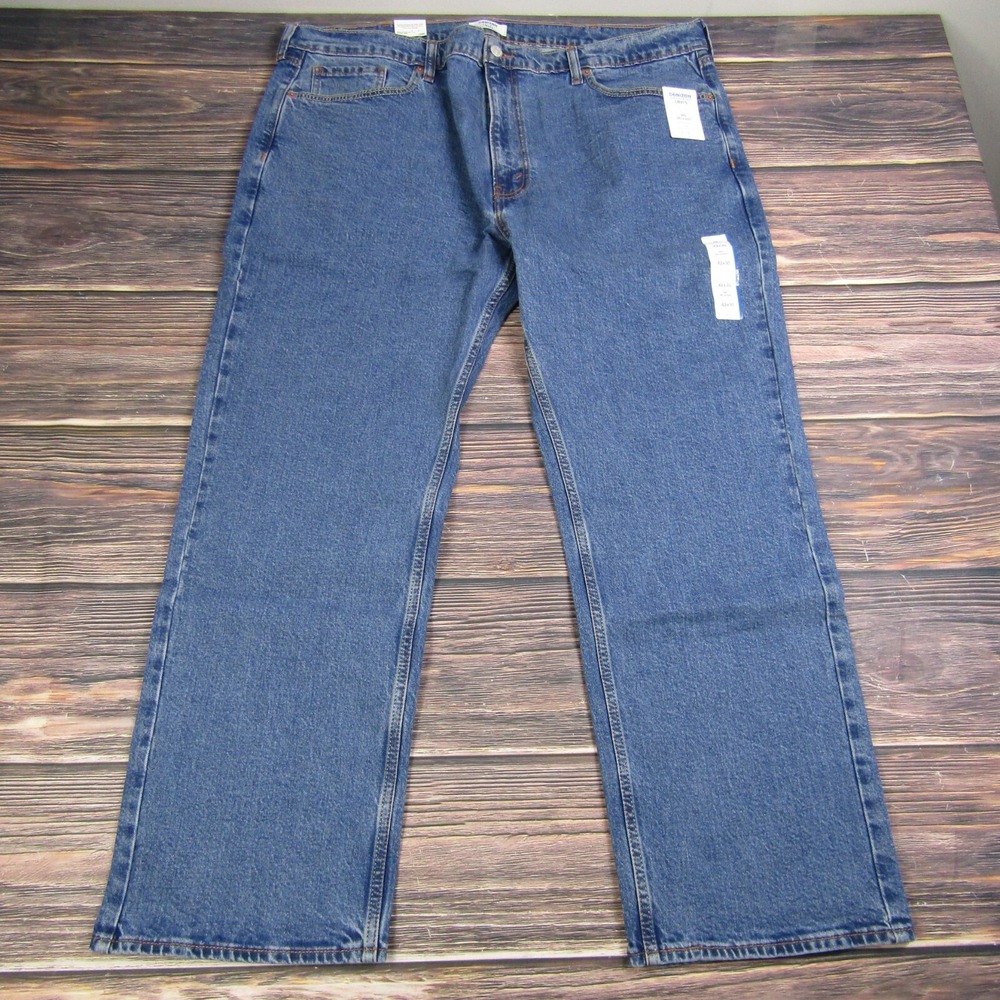 Denizen Levi's NEW NWT Mens 285 Relaxed 42x30 Medium Blue Denim Jeans Straight